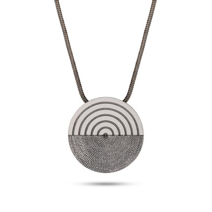 Colar Pendente Disco