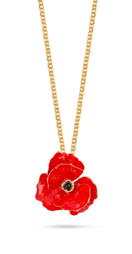 Colar Pendente Papoila