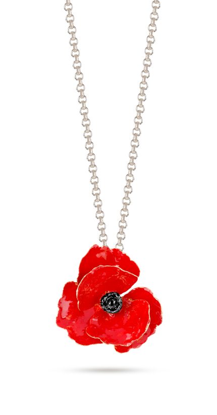 Colar Pendente Papoila