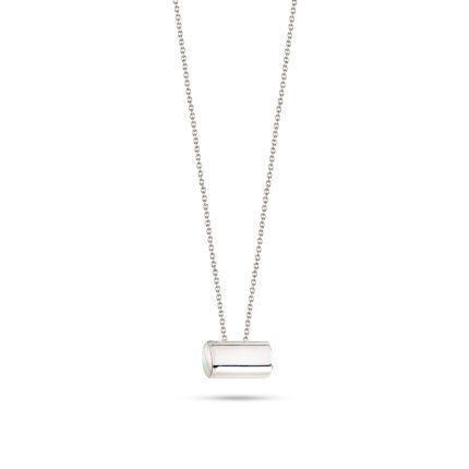 Colar Cilindro Pequeno com Madrepérola