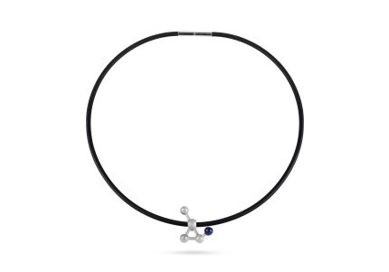 Colar Pendente com Lápiz Lazúli