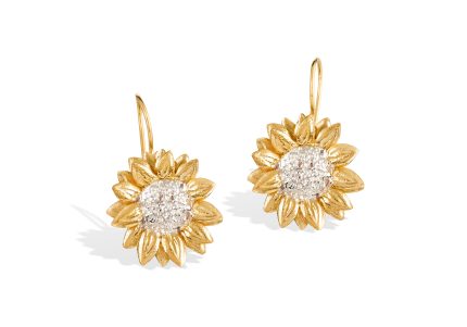 Brincos Compridos Girassol