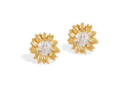 Brincos Curtos Girassol